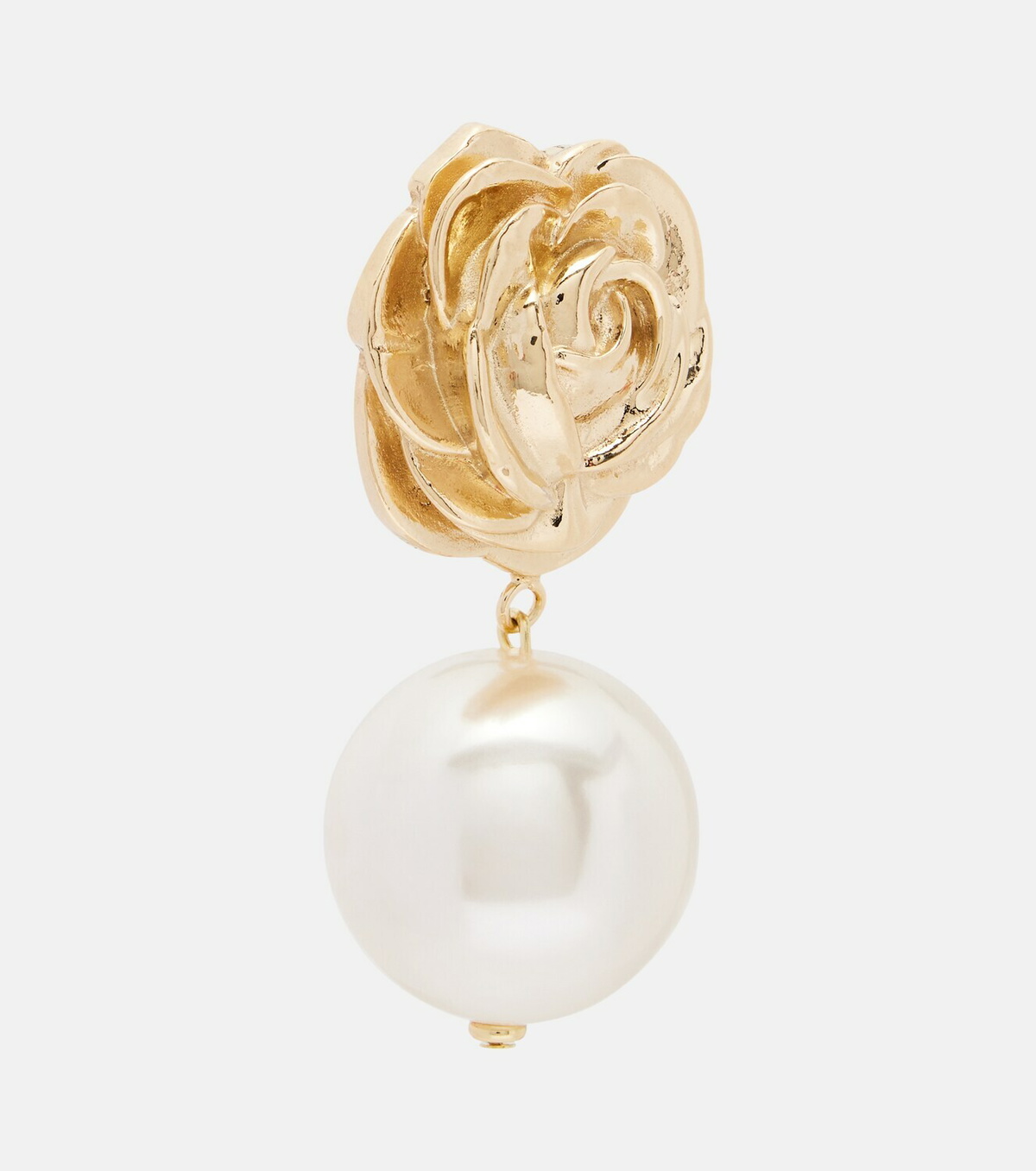 Magda Butrym Faux pearl gold-plated drop earrings
