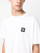 STONE ISLAND - Logo T-shirt