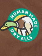 Human Made - Drizzler Logo-Print Canvas Jacket - Brown