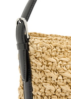 Toteme Belted Small Paper Raffia Tote - Natural - One Size