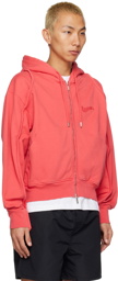 Jacquemus Red 'Le Sweatshirt Camargue' Hoodie