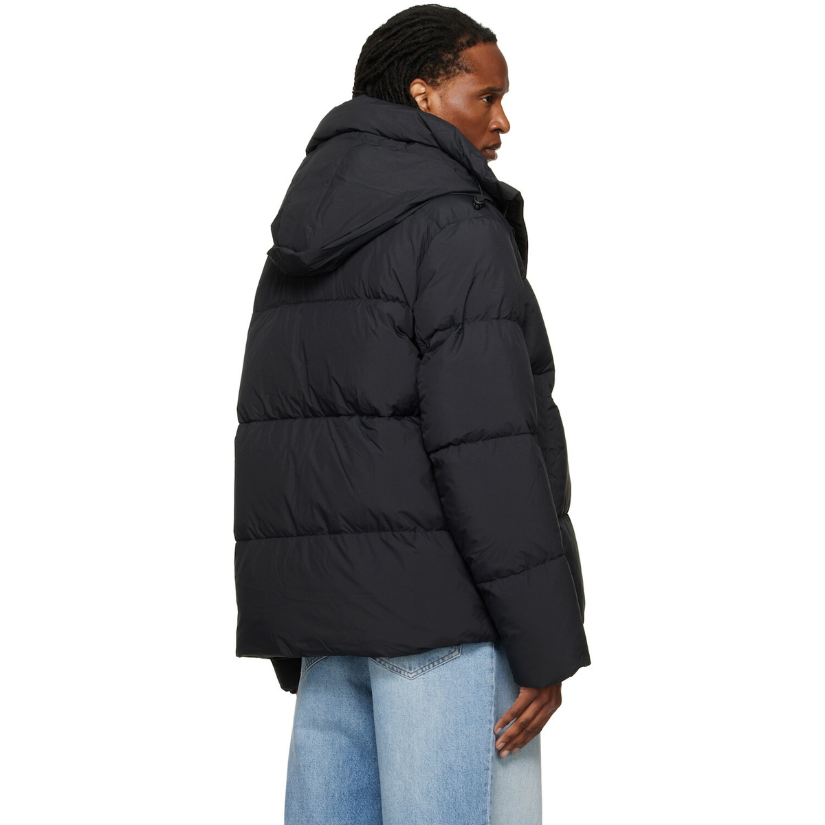 Canada Goose Black Crofton EnduraLuxe Puffer Down Jacket