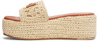 Versace Beige Heeled Sandals