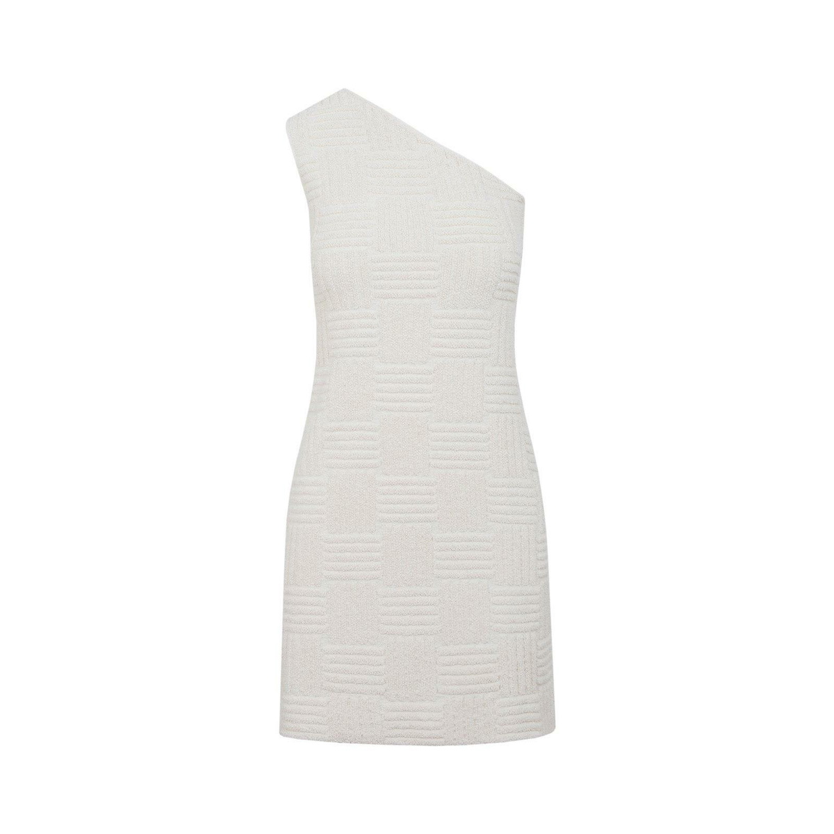 Bottega Veneta Dark Brown Wool Mini Dress Bottega Veneta