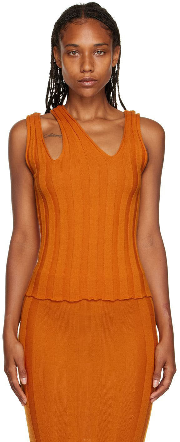 Baserange Orange Adler Tank Top Baserange