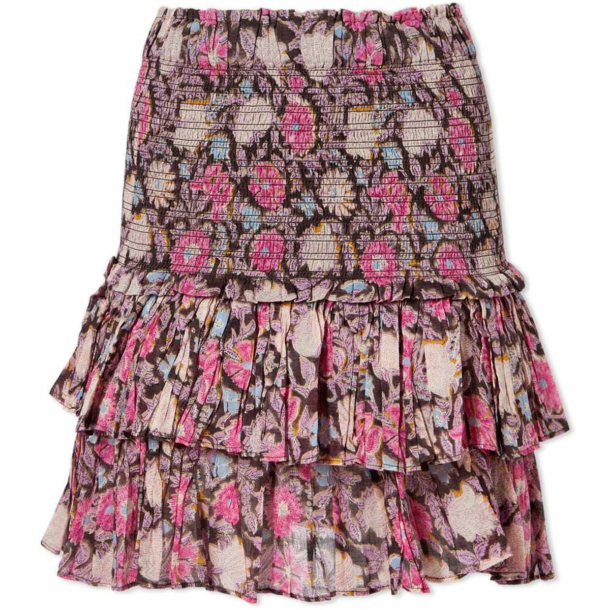 Isabel Marant Étoile Women's Naomi Floral Print Mini Skirt in Faded ...
