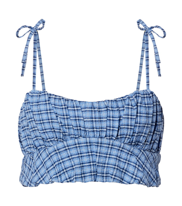Photo: Faithfull Pelea checked cotton top