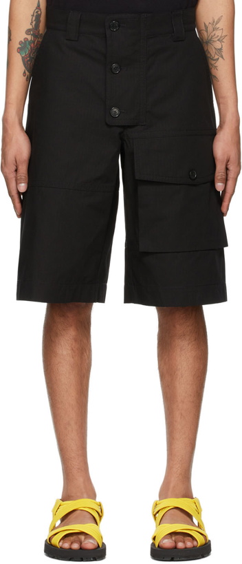 Photo: Jacquemus Black 'Le Short Laurier' Shorts