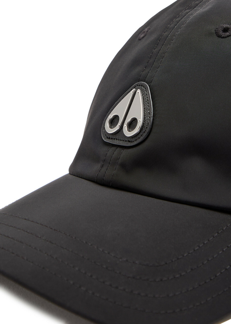 Moose Knuckles Crescent Logo Shell cap - Black - One Size