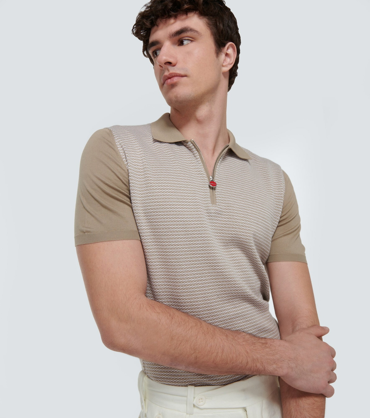 Kiton - Cotton polo shirt Kiton