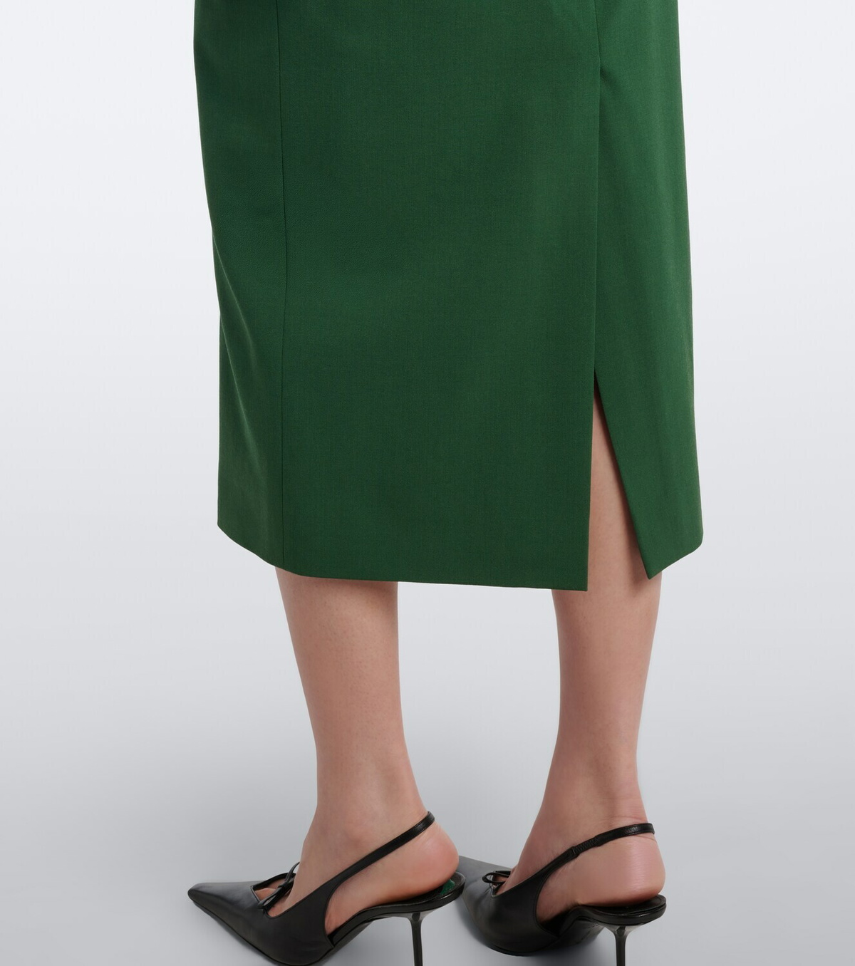 Carolina Herrera Off-shoulder wool-blend cocktail dress