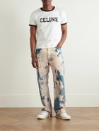 CELINE - Wesley Straight-Leg Bleached Jeans - Blue