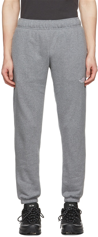 Photo: The North Face Gray Embroidered Lounge Pants