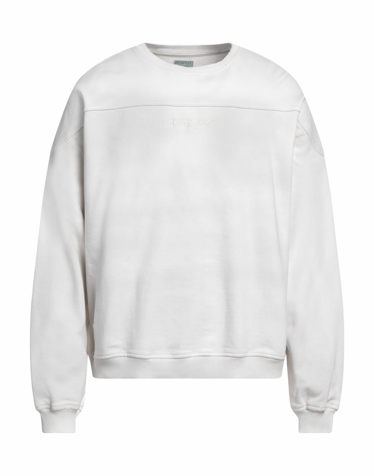 Guess Mens Sweatshirt Ivory