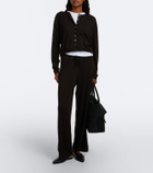 Leset James wool wide-leg pants