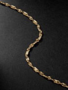 MAOR - Dali Hammered 18-Karat Gold Chain Necklace