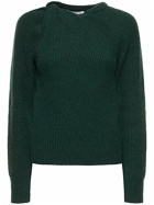 STELLA MCCARTNEY - Cashmere Rib Knit Twisted Sweater
