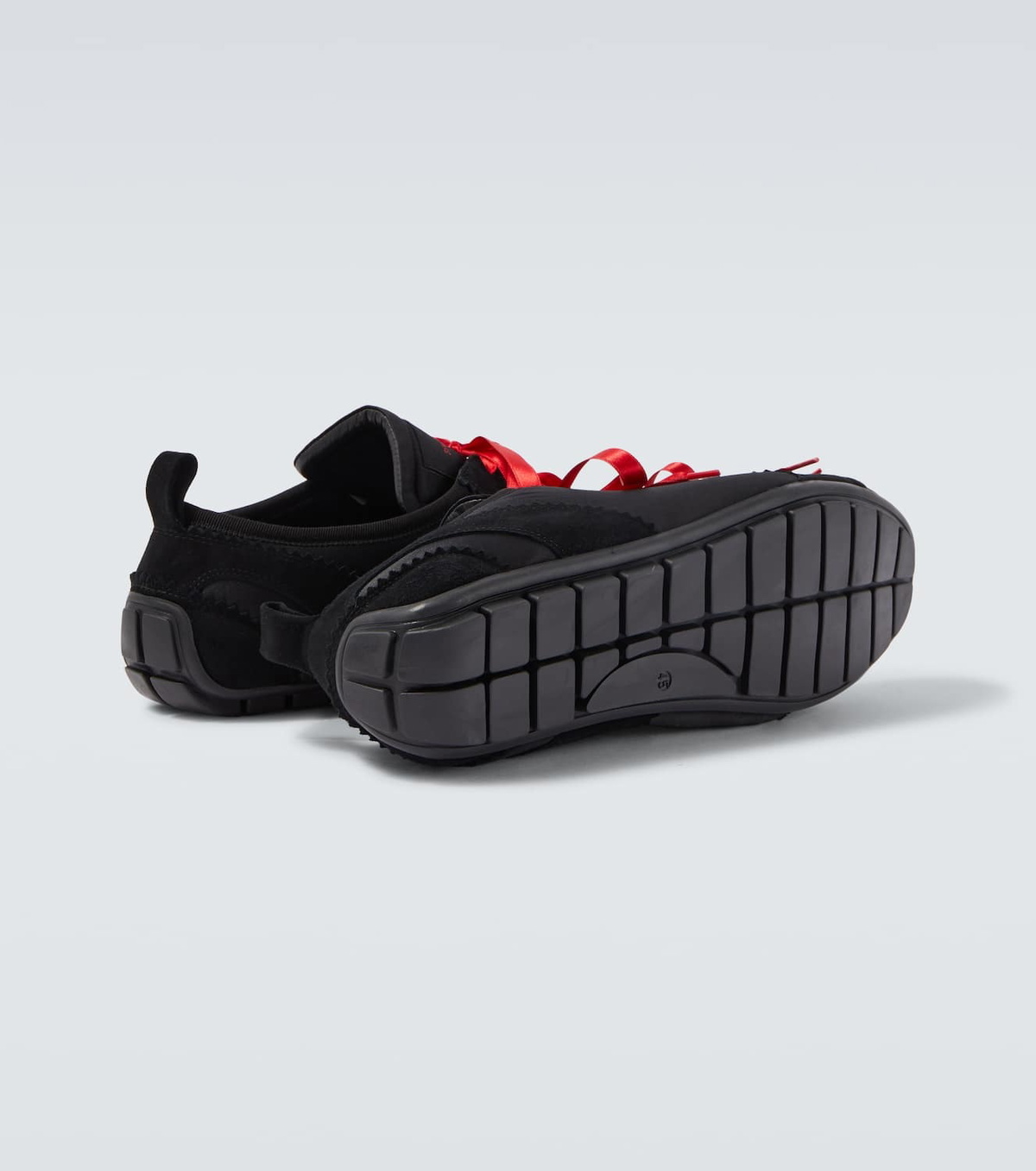 Simone Rocha Ballerina Grip satin sneakers