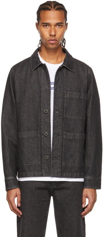 Photo: A.P.C. Black Washed Nathanaël Jacket