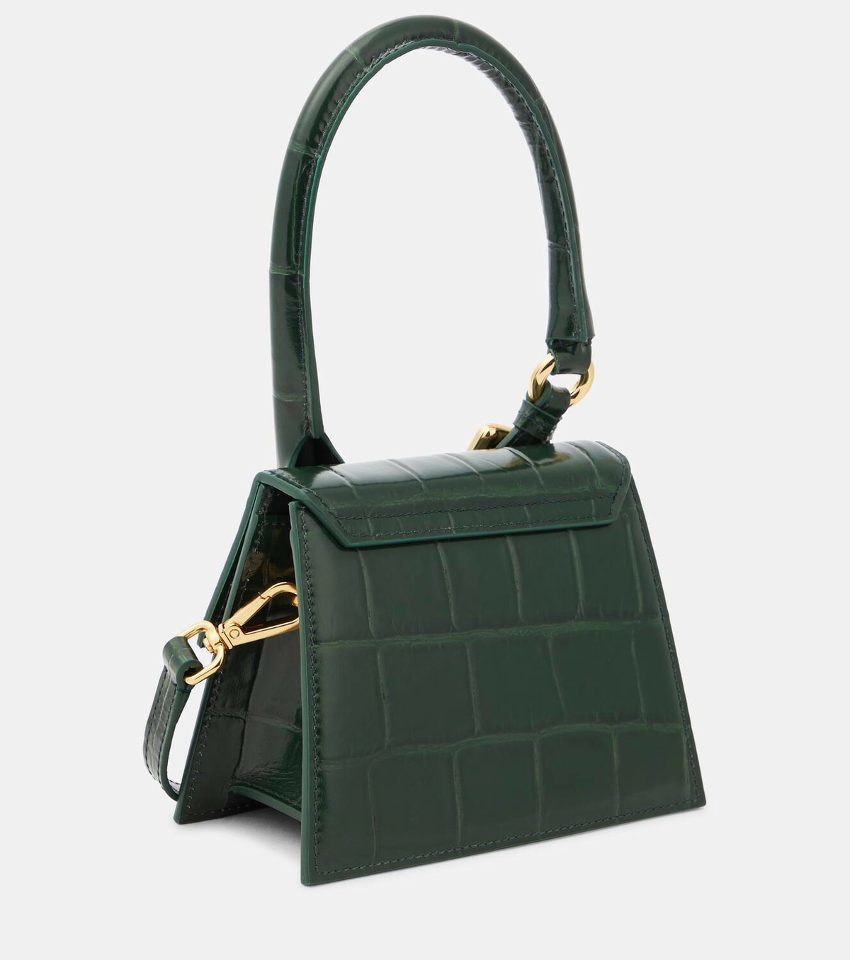 Jacquemus store crocodile-print handbag