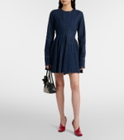 Sportmax Aereo denim minidress