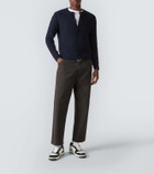 Prada Downtown leather low-top sneakers