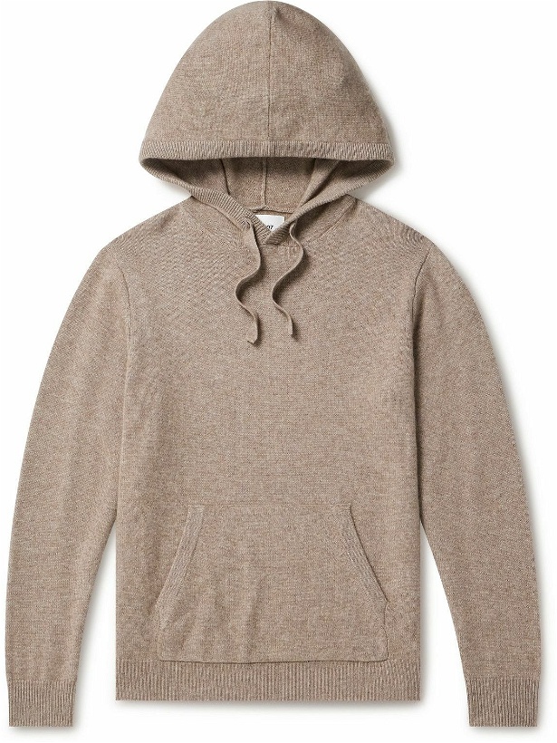Photo: NN07 - Lounge 6610 Wool and Cashmere-Blend Hoodie - Neutrals