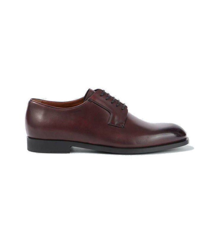 Photo: Zegna Leather Derby shoes