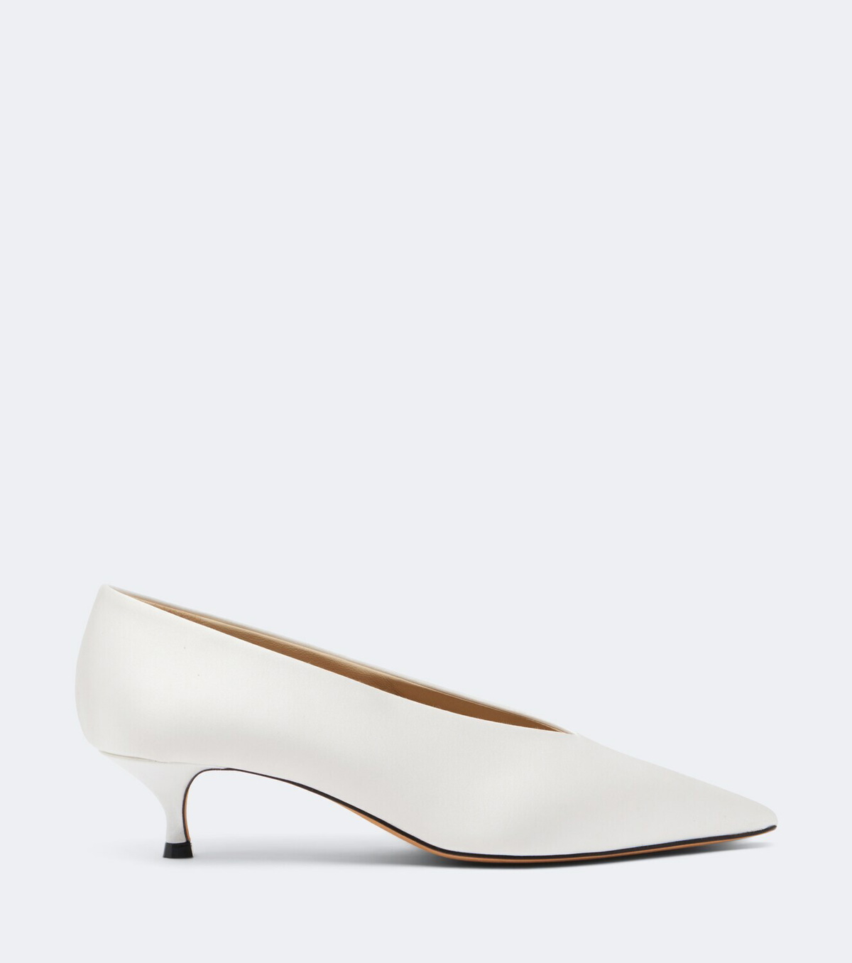 Le Monde Béryl Babouche satin pumps