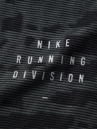 Nike Running - Rise 365 Run Division Printed Dri-FIT T-Shirt - Gray