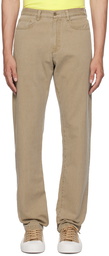 A.P.C. Taupe Standard Jeans