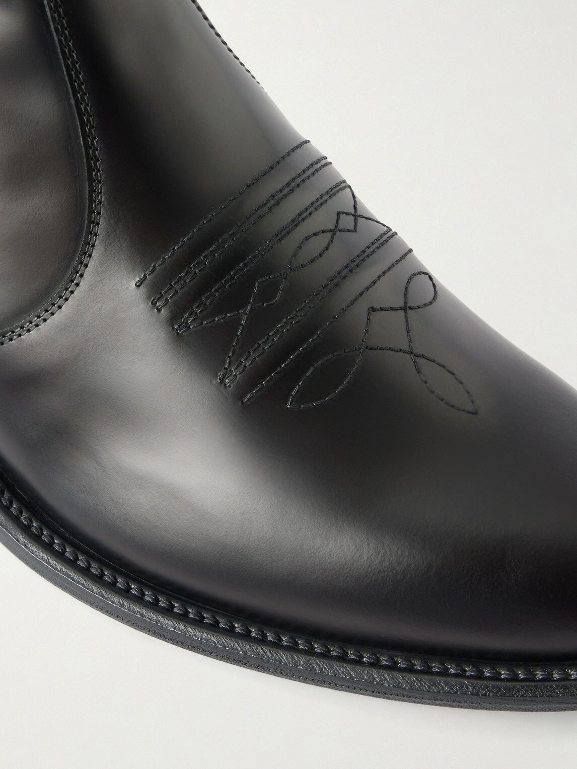 Enfants Riches Déprimés - Kansas Leather Chelsea Boots - Black