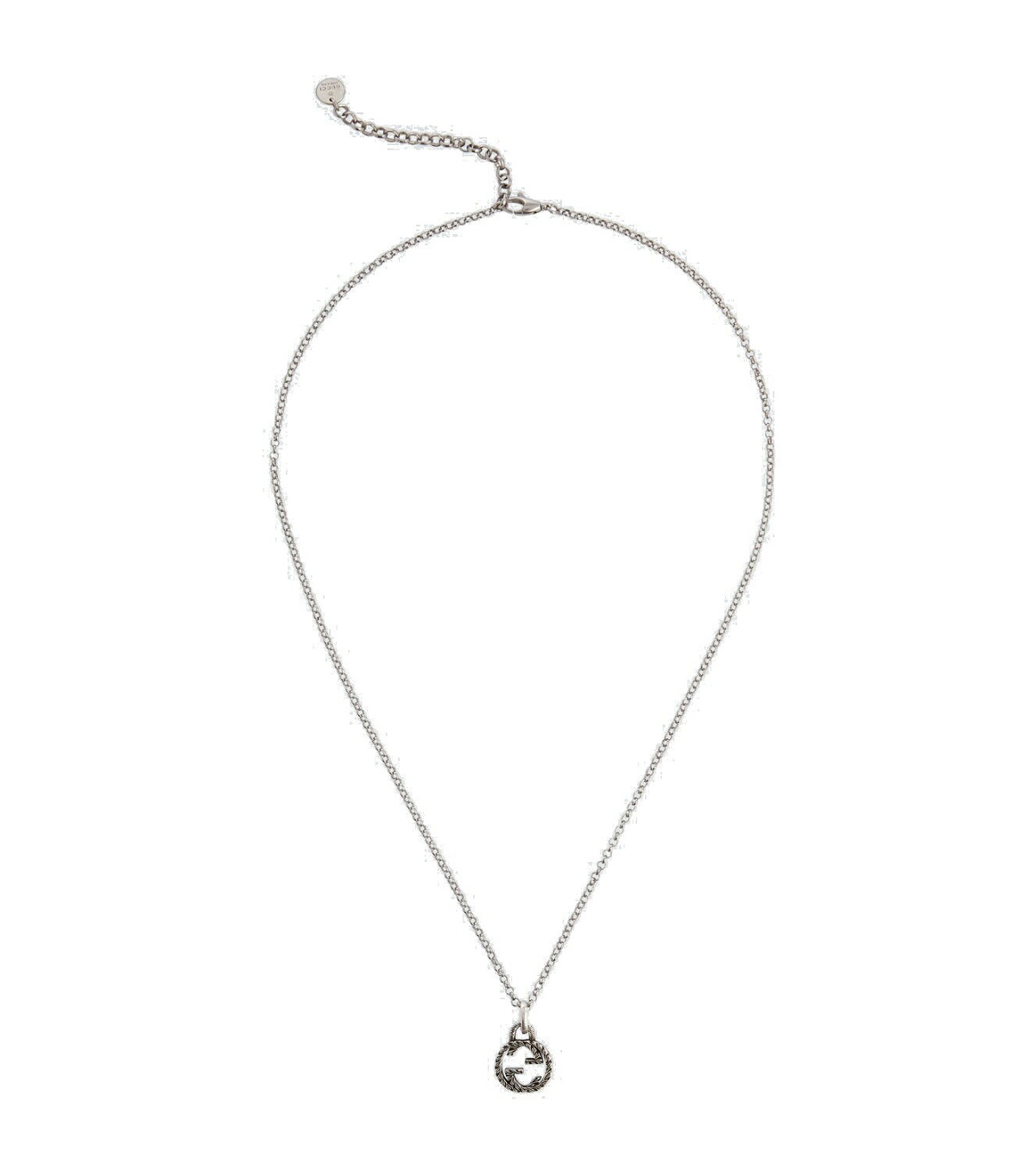 Photo: Gucci Interlocking G pendant necklace