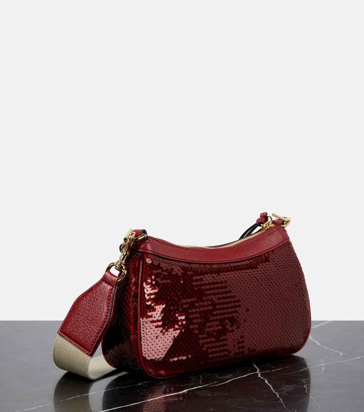 Gucci Ophidia Small sequined shoulder bag