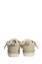 UGG Lo Lowmel Slipper-mule In Beige Suede And Fabric