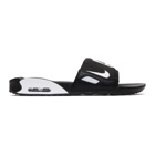 Nike Black and White Air Max 90 Slides