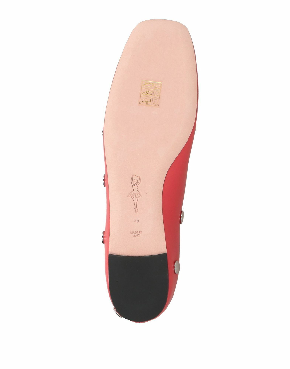 Bally Womens Ballet flats in Red