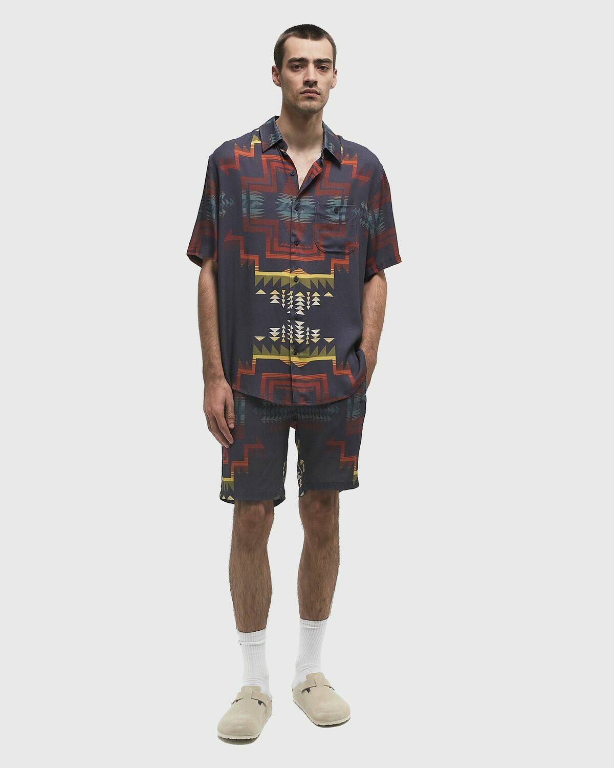 Pendleton VACATION SHIRT Multi-color Mens Shortsleefe