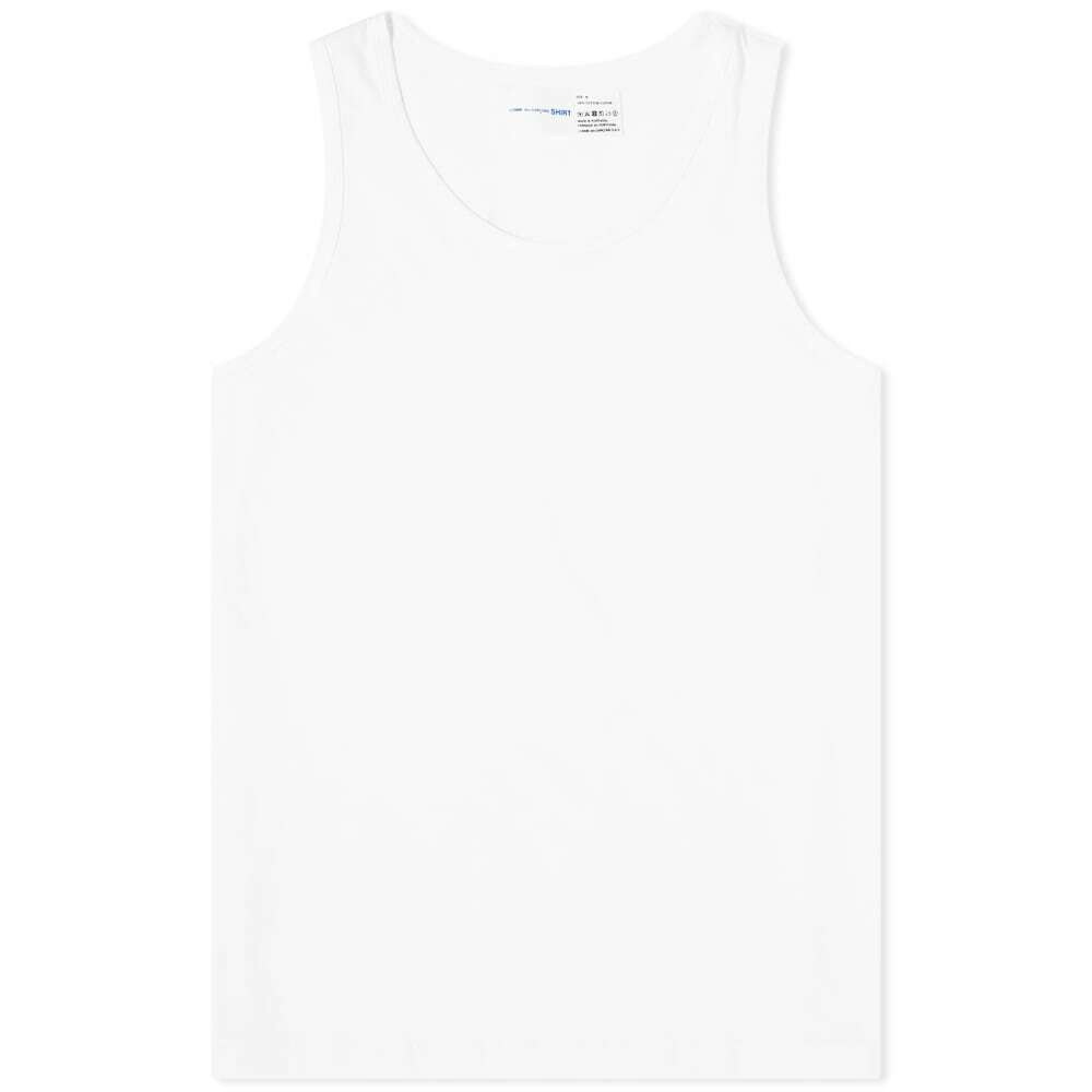 Photo: Comme des Garçons SHIRT x Sunspel Vest in White
