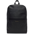 Common Projects Black Saffiano Simple Backpack