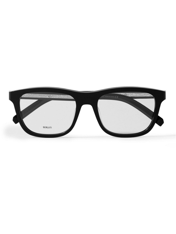 Photo: Berluti - D-Frame Acetate Optical Glasses