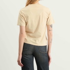 Auralee Women's High Twist Cotton Jersey T-Shirt in Light Beige