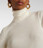Tod's Ribbed-knit cotton turtleneck top
