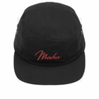 Maharishi Men's Embroidered 5 Panel Cap in Black 