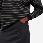 Snow Peak Women's Takibi Ripstop Midi Skirt in Black