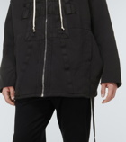 DRKSHDW by Rick Owens - Zip-up cotton hoodie