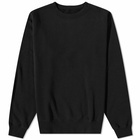 Uniform Experiment Men's Paneled Sleeve Crew Sweat in Black