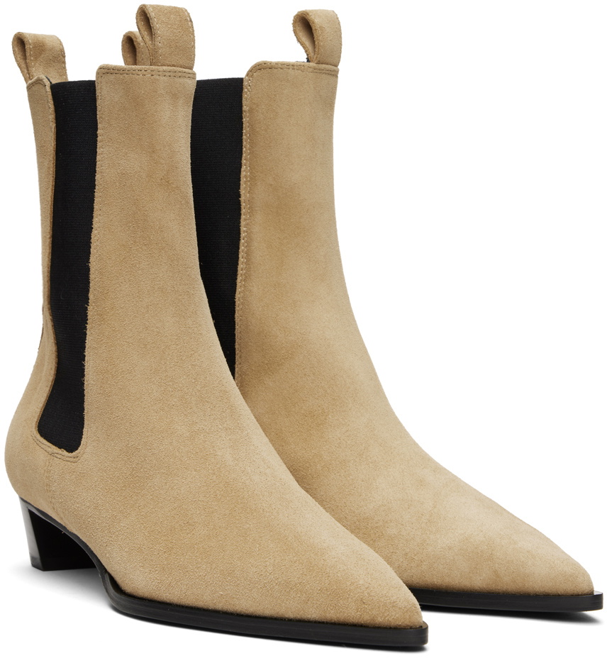 Aeyde Tan Kiki Chelsea Boots
