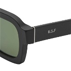 SUPER Caro Sunglasses in Black/Green