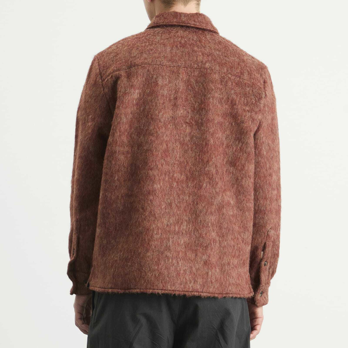 A Kind of Guise Men's Cullu Overshirt in Hairy Sienna